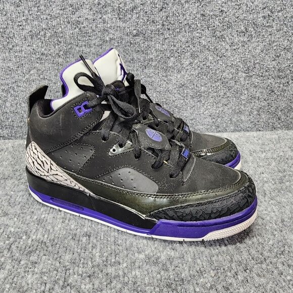 Jordan Other - Nike Jordan size 6.5Y Son Of Low GS Shoes Black/Grape Ice-White 580604 008